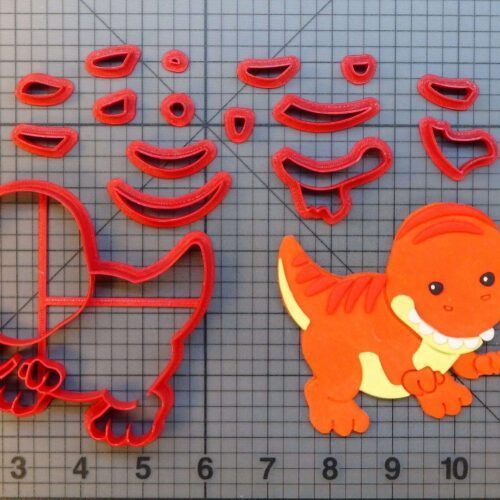 Cute Dinosaur 266-768 Cookie Cutter Set