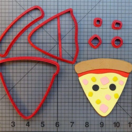 Cute Pizza 266-683 Cookie Cutter Set