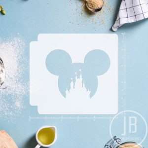 Disney Castle Mickey 783-957 Stencil