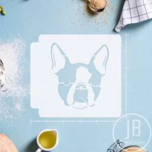 Dog Boston Terrier 783-960 Stencil