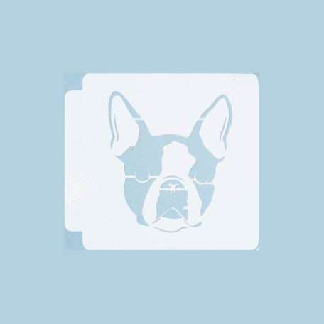 Dog Boston Terrier 783-960 Stencil