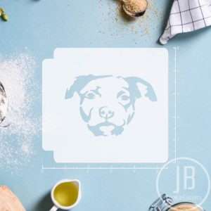 Dog Pitbull 783-964 Stencil