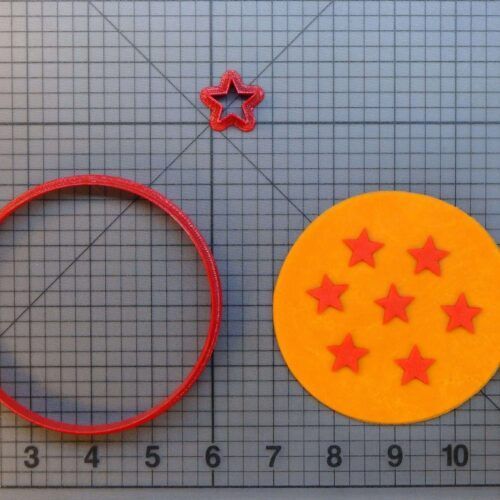 Dragon Ball 266-A154 Cookie Cutter Set