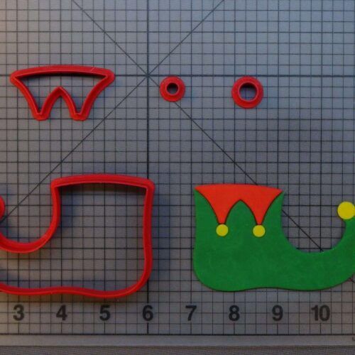 Elf Shoe 266-A506 Cookie Cutter Set