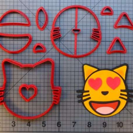 Emoji Cat 266-A251 Cookie Cutter Set