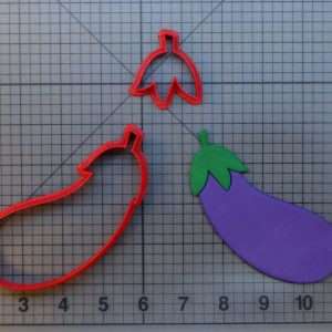 Emoji Eggplant 266-A278 Cookie Cutter Set