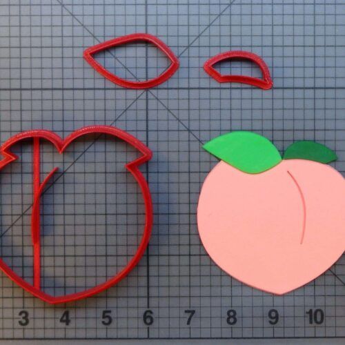 Emoji Peach 266-A277 Cookie Cutter Set