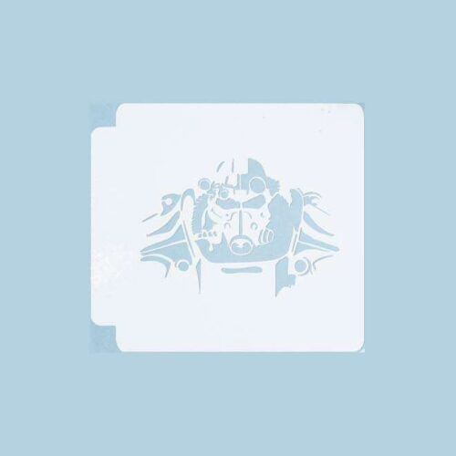 Fallout-Power Armor 783-A454 Stencil