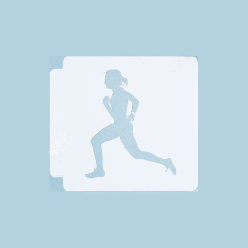 Female Runner 783-A109 Stencil