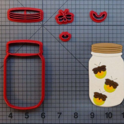 Fireflies in Jar 266-A565 Cookie Cutter Set