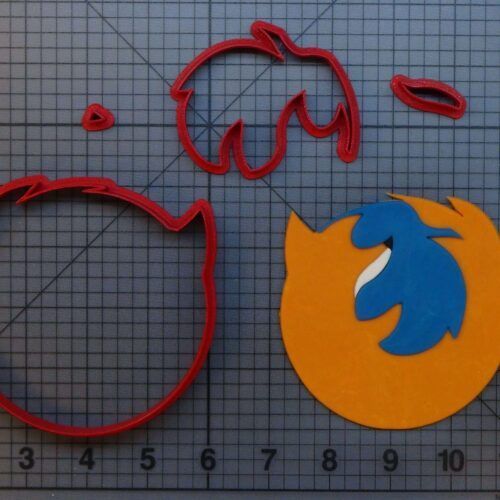 Firefox Logo 266-A527 Cookie Cutter Set