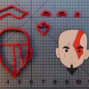 God of War - Kratos 266-A550 Cookie Cutter Set