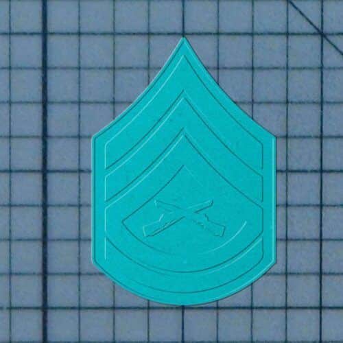 Gunnery Sargeant 227-565 Cookie Cutter and Stamp