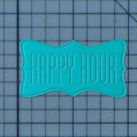 Happy Hour 227-540 Cookie Cutter and Stamp