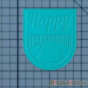 Happy Thanksgiving 227-571 Cookie Cutter and Stamp