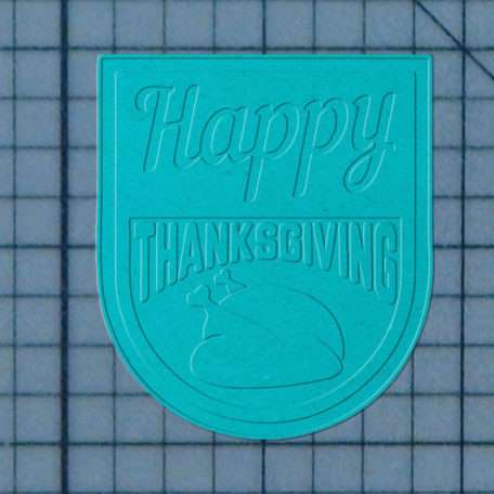 Happy Thanksgiving 227-571 Cookie Cutter and Stamp