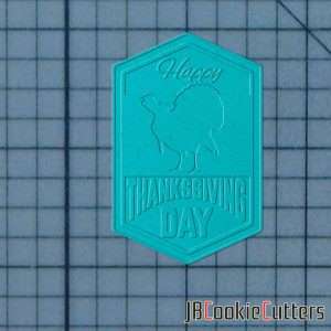 Happy Thanksgiving 227-572 Cookie Cutter and Stamp