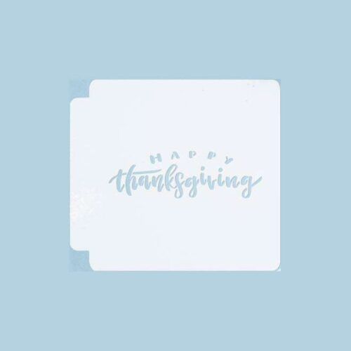 Happy Thanksgiving 783-A259 Stencil