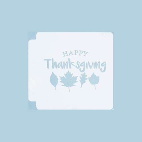 Happy Thanksgiving 783-A262 Stencil