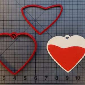 Heart Blood Bag 266-A524 Cookie Cutter Set