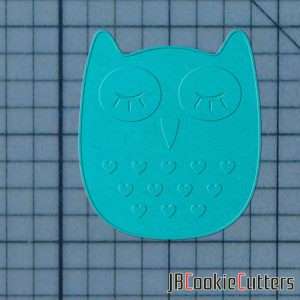 Heart Owl 227-534 Cookie Cutter and Stamp