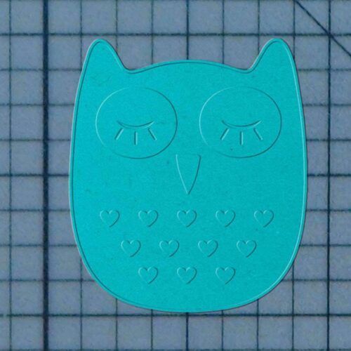 Heart Owl 227-534 Cookie Cutter and Stamp