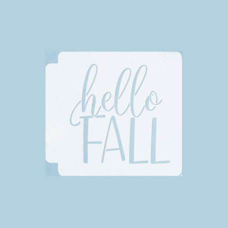 Hello Fall 783-A269 Stencil