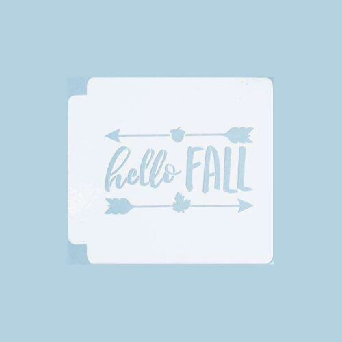 Hello Fall 783-A270 Stencil