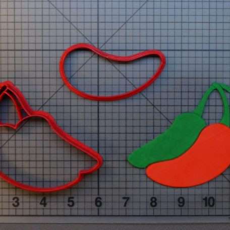 Jalapeno 266-A558 Cookie Cutter Set