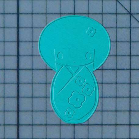 Kimono Girl 227-584 Cookie Cutter and Stamp