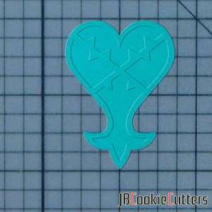 Kingdom Hearts-Heartless Symbol 227-635 Cookie Cutter and Stamp