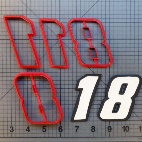Kyle Busch 18 266-527 Cookie Cutter Set