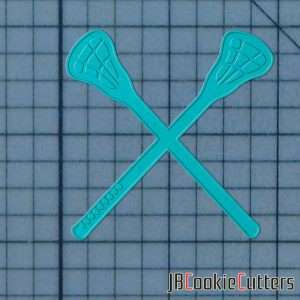 Lacrosse Sticks 227-553 Cookie Cutter and Stamp