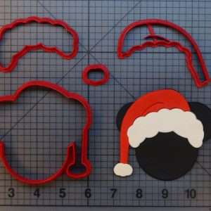 Mickey Santa 266-A505 Cookie Cutter Set