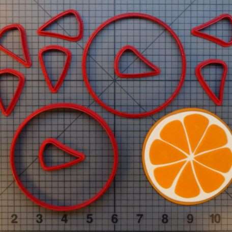 Orange 266-A501 Cookie Cutter Set