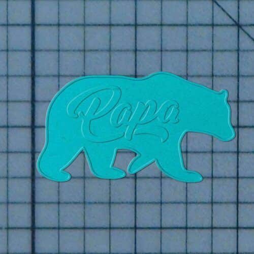 Papa Bear 227-590 Cookie Cutter and Stamp