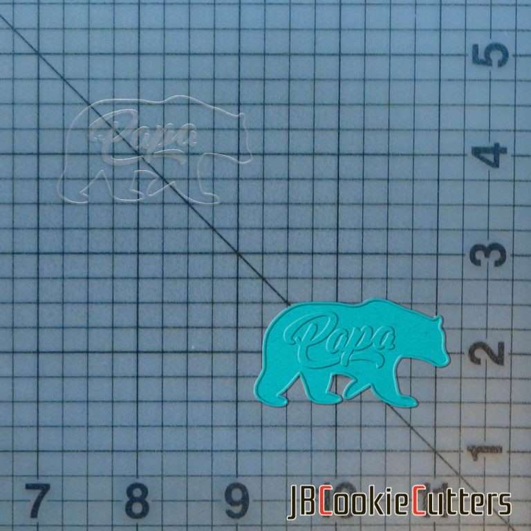 Papa Bear 227-590 Cookie Cutter and Stamp