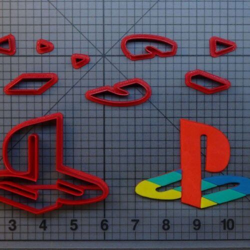 Playstation Logo 266-A471 Cookie Cutter Set