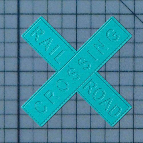 Railroad Crossing 227-174 Cookie Cutter and Stamp