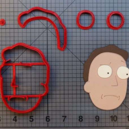 Rick and Morty - Jerry 266-A490 Cookie Cutter Set
