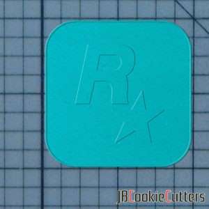 Rockstar Games Logo 227-567 Cookie Cutter and Stamp