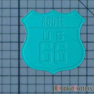 Route 66 227-125 Cookie Cutter and Stamp