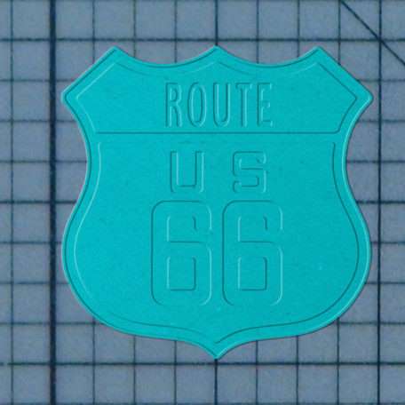 Route 66 227-125 Cookie Cutter and Stamp