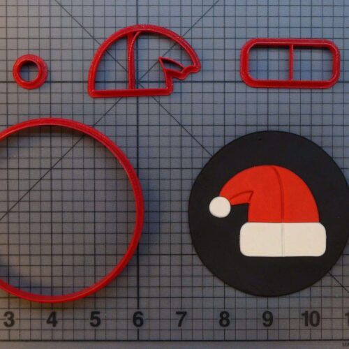 Santa Hat 266-A504 Cookie Cutter Set