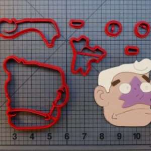 Spongebob Squarepants - Mermaid Man 266-A470 Cookie Cutter Set