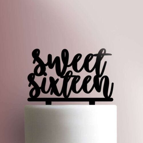 Sweet Sixteen 225-440 Cake Topper