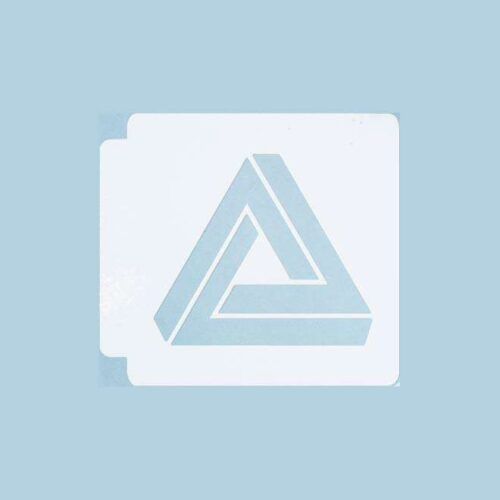 Triangle Illusion Pattern 783-A090 Stencil