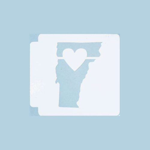 Vermont State Love 783-A369 Stencil