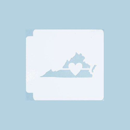 Virginia State Love 783-A370 Stencil