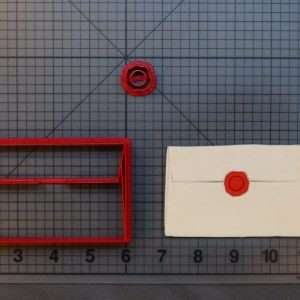Wax Sealed Envelope 266-A482 Cookie Cutter Set